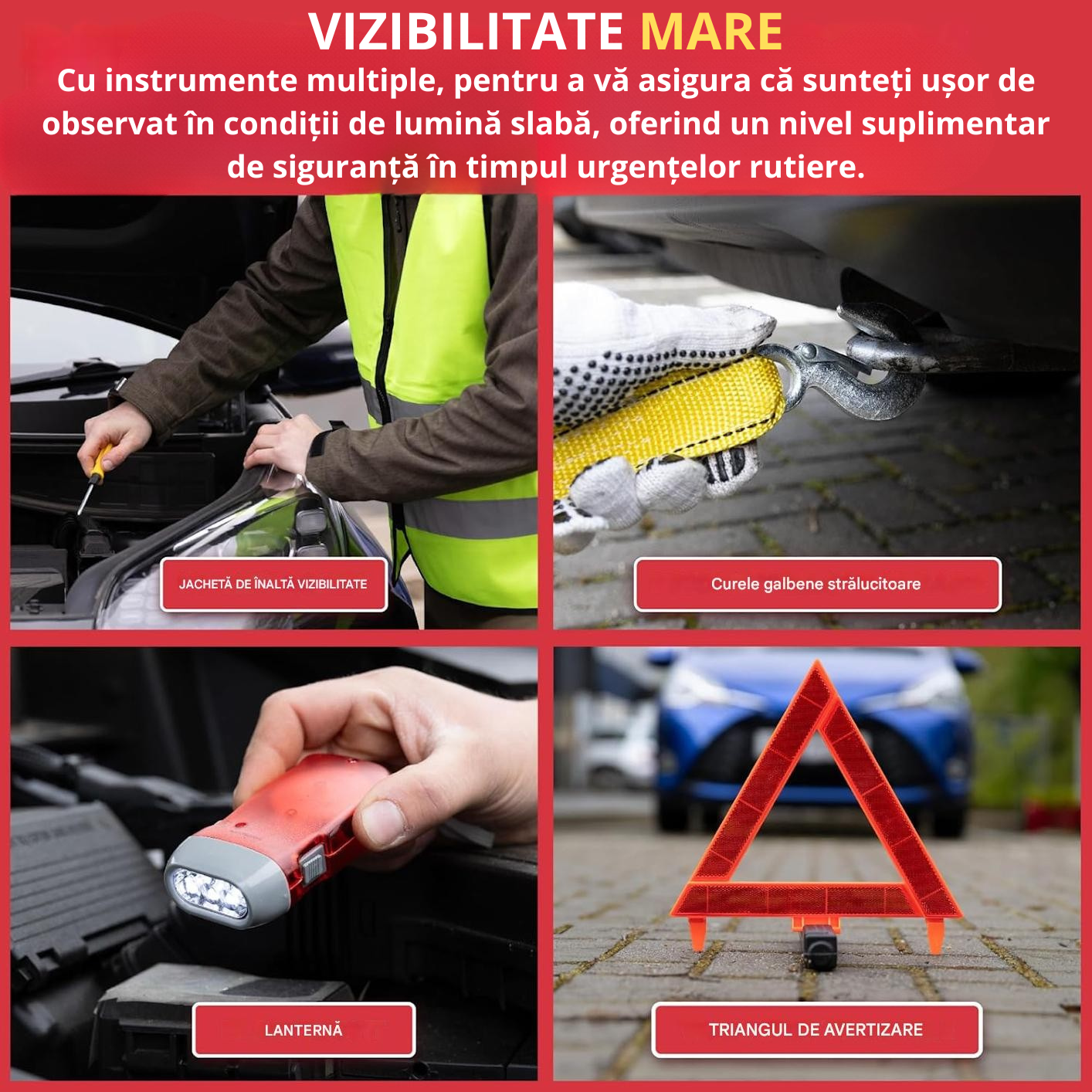 Trusa de Prim Ajutor Auto